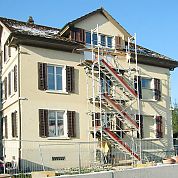 geschlossene Füllung A+G Metallbau Balkonsysteme Balkonerweiterungen Balkonspezialisten