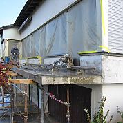 geschlossene Füllung A+G Metallbau Balkonsysteme Balkonerweiterungen Balkonspezialisten