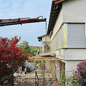 geschlossene Füllung A+G Metallbau Balkonsysteme Balkonerweiterungen Balkonspezialisten