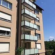 Glasfüllung A+G Metallbau Balkonsysteme Balkonerweiterungen Balkonspezialisten Glasfüllung A+G Metallbau Balkonsysteme Balkonerweiterungen Balkonspezialisten