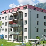 Glasfüllung A+G Metallbau Balkonsysteme Balkonerweiterungen Balkonspezialisten