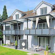 Glasfüllung A+G Metallbau Balkonsysteme Balkonerweiterungen Balkonspezialisten