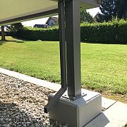 Glasfüllung A+G Metallbau Balkonsysteme Balkonerweiterungen Balkonspezialisten