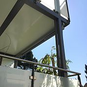 Glasfüllung A+G Metallbau Balkonsysteme Balkonerweiterungen Balkonspezialisten