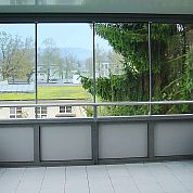 Verglaste Balkone A+G Metallbau Balkonsysteme Balkonerweiterungen Balkonspezialisten