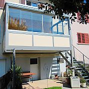 Verglaste Balkone A+G Metallbau Balkonsysteme Balkonerweiterungen Balkonspezialisten