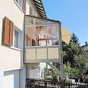 Verglaste Balkone A+G Metallbau Balkonsysteme Balkonerweiterungen Balkonspezialisten