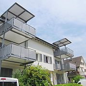 Lochblechfüllung A+G Metallbau Balkonsysteme Balkonerweiterungen Balkonspezialisten