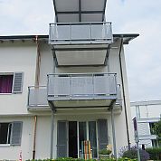 Lochblechfüllung A+G Metallbau Balkonsysteme Balkonerweiterungen Balkonspezialisten