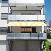 Lochblechfüllung A+G Metallbau Balkonsysteme Balkonerweiterungen Balkonspezialisten