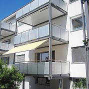 Lochblechfüllung A+G Metallbau Balkonsysteme Balkonerweiterungen Balkonspezialisten