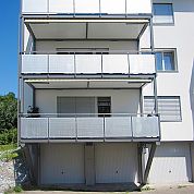 Lochblechfüllung A+G Metallbau Balkonsysteme Balkonerweiterungen Balkonspezialisten