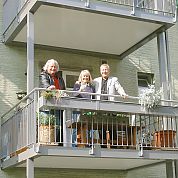 Balkone mit Staketengeländer A+G Metallbau Balkonsysteme Balkonerweiterungen Balkonspezialisten