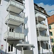 Balkone mit Staketengeländer A+G Metallbau Balkonsysteme Balkonerweiterungen Balkonspezialisten