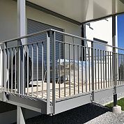 Balkone mit Staketengeländer A+G Metallbau Balkonsysteme Balkonerweiterungen Balkonspezialisten