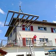 Montage Stahlbalkone A+G Metallbau Balkonsysteme Balkonerweiterungen Balkonspezialisten