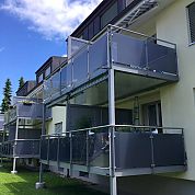 Aktuelle Projekte A+G Metallbau Balkonsysteme Balkonerweiterungen Balkonspezialisten