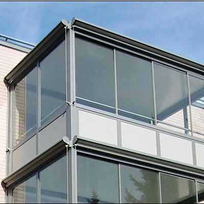 Balkondach A+G Metallbau Balkonsysteme Balkonerweiterungen Balkonspezialisten