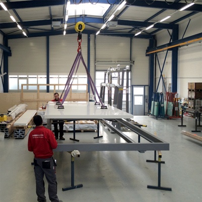 Fertigung Zusammenbau A+G Metallbau Balkonsysteme Balkonerweiterungen Balkonspezialisten Fertigung Zusammenbau A+G Metallbau Balkonsysteme Balkonerweiterungen Balkonspezialisten