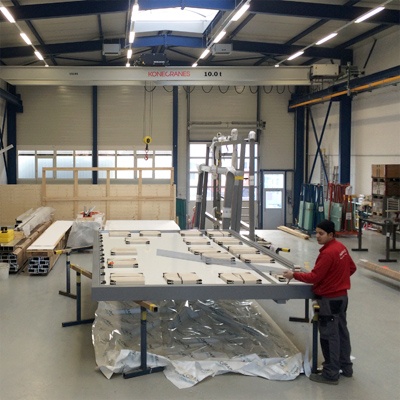 Fertigung Zusammenbau A+G Metallbau Balkonsysteme Balkonerweiterungen Balkonspezialisten Fertigung Zusammenbau A+G Metallbau Balkonsysteme Balkonerweiterungen Balkonspezialisten